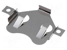 Clip | Mounting: SMD | Size: CR2430,DL2430 | Ø: 24mm | 4mm