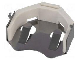 Clip | Mounting: PCB | Size: BR2032,CR2032,DL2032 | Ø: 20mm | 7.5mm