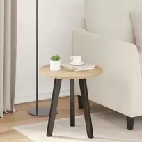 Stalo viršus Ø 40 x 1,5 cm Apvali Apdirbta mediena