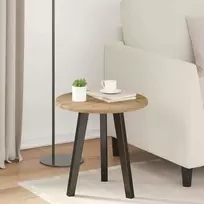 Stalo viršus Ø 40 x 1,5 cm Apvali Apdirbta mediena
