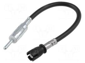 Antenna adapter | DIN plug,RAKU II | with lead | 0.15m