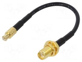 Antenna adapter | SMA-B socket,MCX-A plug | straight | 100mm