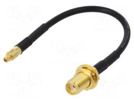 Antenna adapter | SMA-B socket,MMCX-A plug | straight | 100mm