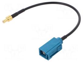Antenna adapter | Fakra socket,SMB-C plug | straight | 150mm