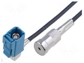 Antenna adapter | Fakra socket,ISO socket | 0.25m | VW | MFD2,RNS2