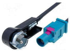Antenna adapter | Fakra plug,ISO plug angled