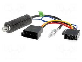 Antenna separator | DIN plug,ISO socket | Audi,Seat,VW