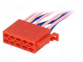 ISO plug,wires | PIN: 10
