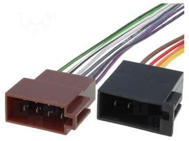 ISO socket,wires | PIN: 13(5+8)