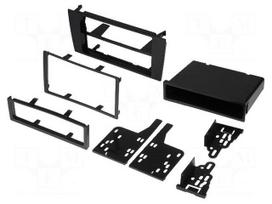 Radio mounting frame | Audi | 2 ISO | black