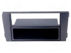 Radio mounting frame | Audi | 2 ISO | black