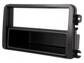 Radio mounting frame | VW | 2 ISO | black
