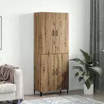 Aukštas spintelė 2 vnt. Amatininkų ąžuolas 69,5 x 34 x 180 cm