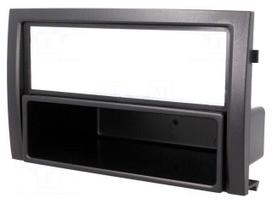 Radio mounting frame | Škoda | 2 ISO | black