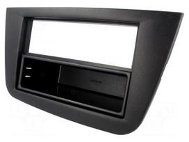 Radio mounting frame | Seat | 2 ISO | black
