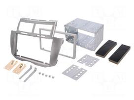 Radio mounting frame | Toyota | 2 DIN | silver