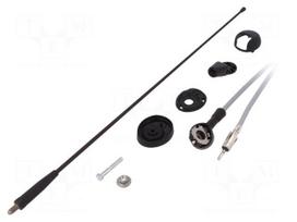 Antenna | car top | 0.41m | AM,FM | Citroën,Fiat,Peugeot,Renault