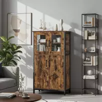 Songmics Virtuvės spintelė VASAGLE su reguliuojamomis lentynomis 60x30x108 cm