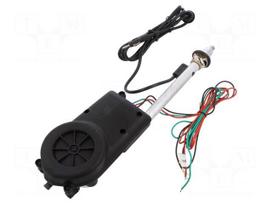 Antenna | electric telescopic | 0.79m | AM,FM | 1.2m | Colour: silver