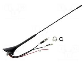 Antenna | car top | 0.41m | AM,DAB,FM | universal | Colour: black | 25dBi