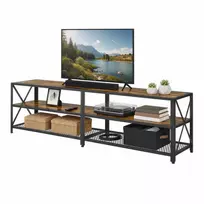 TV staliukas Songmics Televizoriaus staliukas VASAGLE 178x39x52 cm