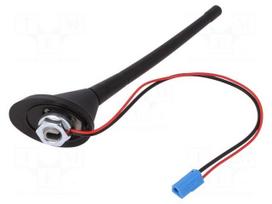 Antenna | car top | 0.175m | AM,FM | Opel | with amplifier | 0.3m | 12VDC