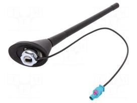 Antenna | car top | 175mm | AM,FM | Seat,Škoda,VW | with amplifier