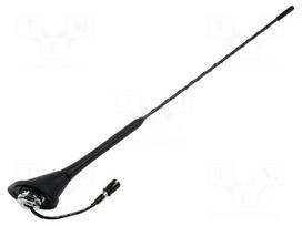 Antenna | car top | 0.4m | AM,FM | Seat,Škoda,VW