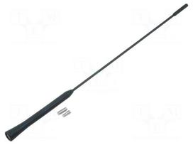 Antenna mast | 0.41m | M5,M6 | inside | AM,FM | rubber mast