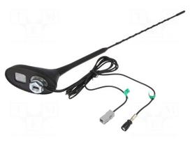 Antenna | car top | 0.4m | AM,FM,GPS | Citroën,Peugeot,Toyota | 1.2m
