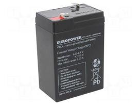 Re-battery: acid-lead | 6V | 4.5Ah | AGM | maintenance-free
