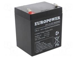 Re-battery: acid-lead | 12V | 5Ah | AGM | maintenance-free