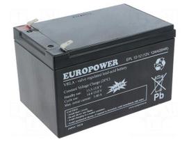 Re-battery: acid-lead | 12V | 12Ah | AGM | maintenance-free