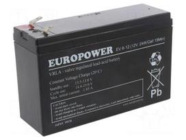 Re-battery: acid-lead | 12V | 5.5Ah | AGM | maintenance-free