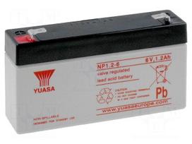 Re-battery: acid-lead | 6V | 1.2Ah | AGM | maintenance-free