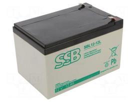 Re-battery: acid-lead | 12V | 12Ah | AGM | maintenance-free