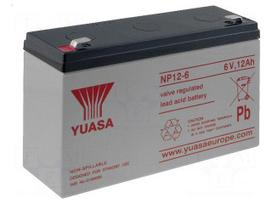 Re-battery: acid-lead | 6V | 12Ah | AGM | maintenance-free