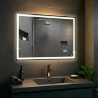 Vonios veidrodis Jaffrey 50x70 su „Bluetooth“