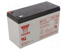 Re-battery: acid-lead | 12V | 7Ah | AGM | maintenance-free
