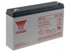 Re-battery: acid-lead | 6V | 7Ah | AGM | maintenance-free
