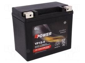 Re-battery: acid-lead | 12V | 10Ah | AGM | maintenance-free,left +