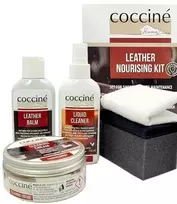 Odinės baldų valymo ir priežiūros rinkinys, bespalvis – Coccine Leather maitininantis Kit