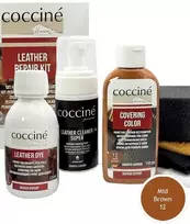 Odos atkūrimo rinkinys, rudas (mid ruda) – Coccine Leather Repair Kit