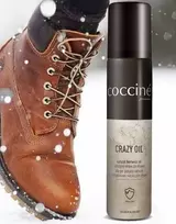 Apsauginis aliejus riebiai odai skirtai sportinei, kalnų ir žieminei avalynei – Coccine Crazy Oil, 75 ml
