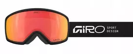 Giro RINGO Juodas STACKED (OTG) žieminiai akiniai (toriniai) (RYŠKŪS-Carl Zeiss EMBER 19-42% S2 spalvoti veidrodiniai lęšiai) (NAUJI 2025/2026)