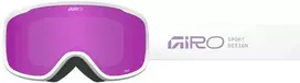 Giro CRUZ MAUVE STACKED (OTG) žieminiai akiniai (cilindro formos) (veidrodžio spalvos lęšiai, gintaro spalvos rožinė 19-42% S2) (NAUJI 2025/2026)