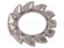Washer | round | D=8mm | A2 stainless steel | DIN: 6798A | BN: 675