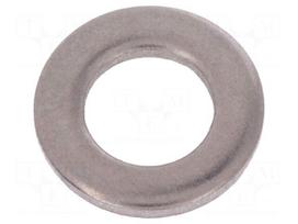 Washer | round | M6 | D=12mm | h=1.6mm | acid resistant steel A4