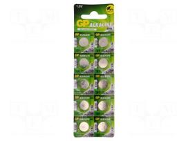 Battery: alkaline | 1.5V | LR1130,LR54,coin | Batt.no: 10 | Ø11.6x3mm