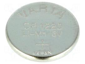 Battery: lithium | 3V | CR1220,coin | Ø12.2x2mm | 35mAh